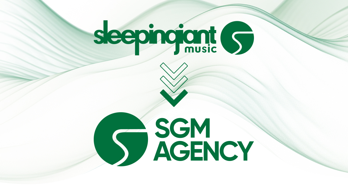 Sleeping Giant Music to SGM Agency